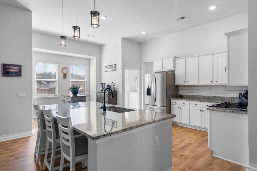 Furnished interior view inside a new home in French Quarter Creek, Huger (Image 49).