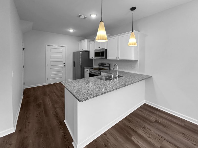 Furnished interior view inside a new home in Grand Reserve, Hinesville (Image 6).