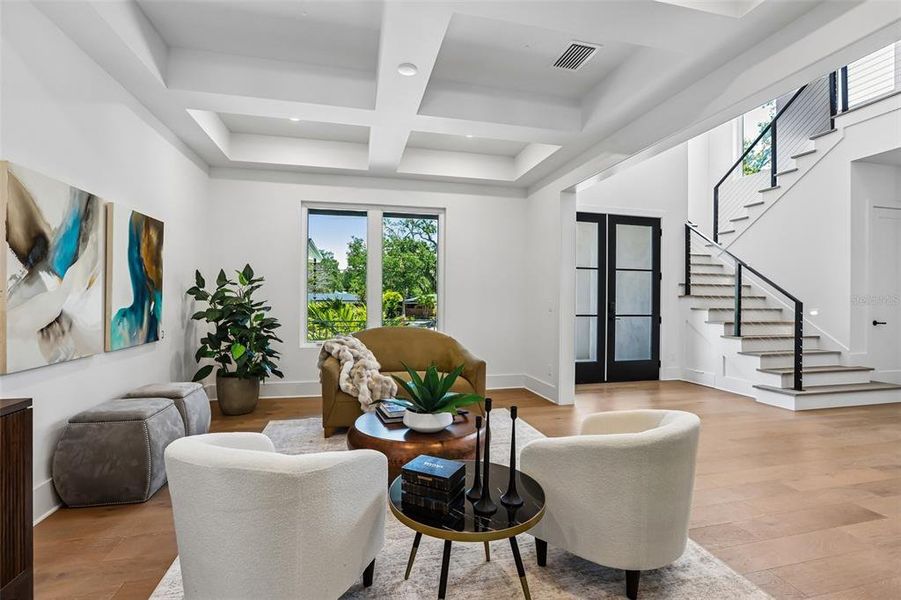 Furnished interior view inside a new home in , Tampa (Image 17).