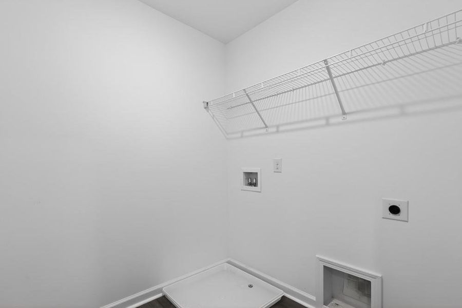 Spacious, unfurnished interior of a new home in Somerset at Veterans Memorial, Mableton (Image 16). Spacious, unfurnished interior of a new home in Somerset at Veterans Memorial, Mableton (Image 16).