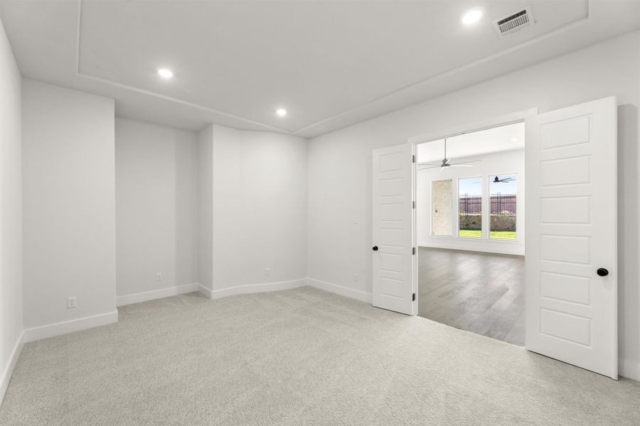 Representative unfurnished interior of a home built from the 5012 by Tradition Homes in Lakewood at Brookhollow – 60′ Lots, Prosper (Image 12).