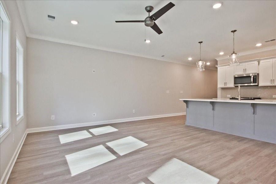 Spacious, unfurnished interior of a new home in River Walk Place, Lawrenceville (Image 15).