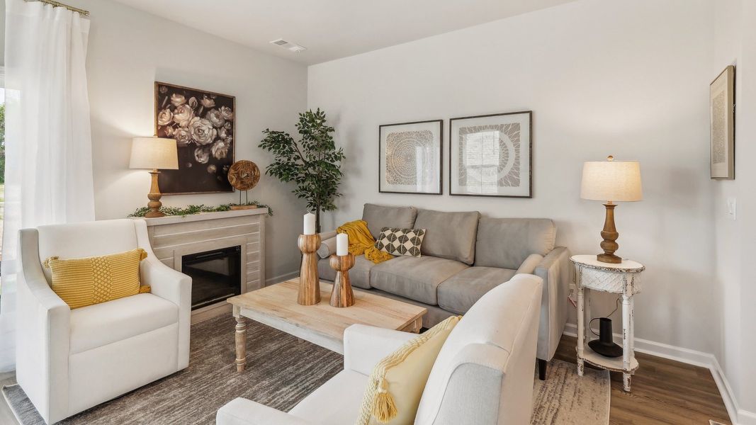 Furnished interior view inside a new home in Campbell Place, Lebanon (Image 10).