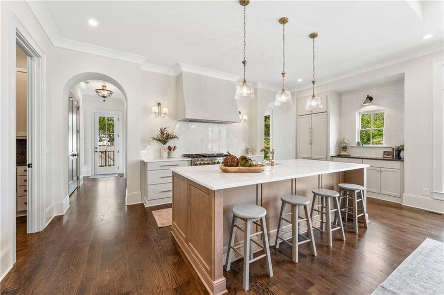 Furnished interior view inside a new home in , Marietta (Image 14).
