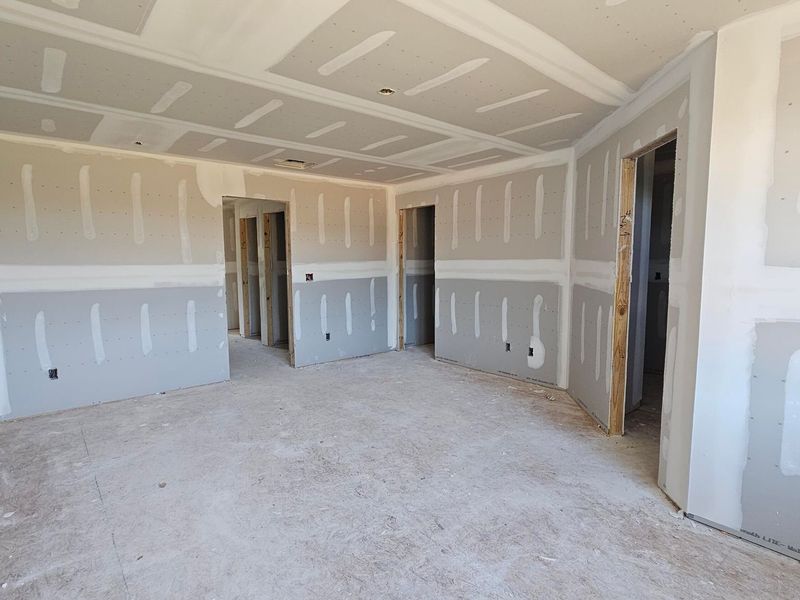 In-progress construction of a new home in Springvale, Fuquay Varina, NC (Image 62).