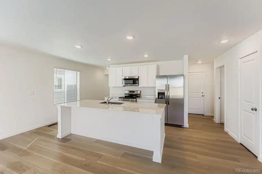 Furnished interior view inside a new home in Copper Chase: The Celestial Collection, Colorado Springs (Image 4).