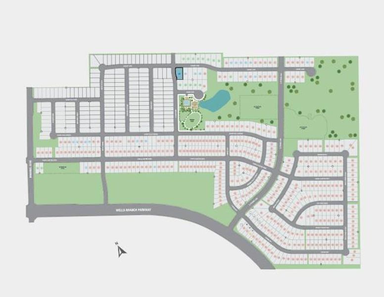 1601 Lorant Lane - Site Map