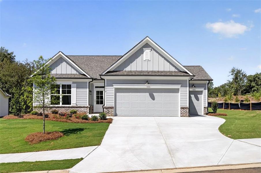 Front exterior of a new home in , Athens, GA, highlighting curb appeal (Image 22).