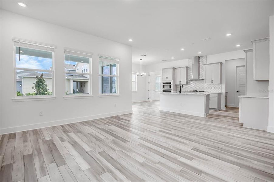 Spacious, unfurnished interior of a new home in Northlake At Ovation, Winter Garden (Image 24). Spacious, unfurnished interior of a new home in Northlake At Ovation, Winter Garden (Image 24).
