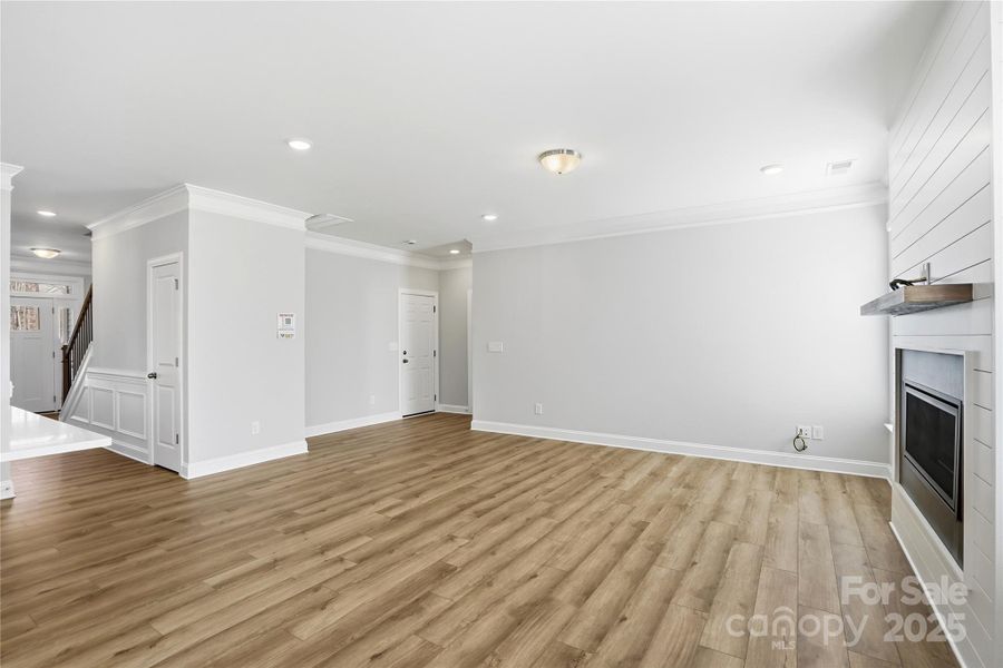 Spacious, unfurnished interior of a new home in Grier Meadows, Charlotte (Image 34).