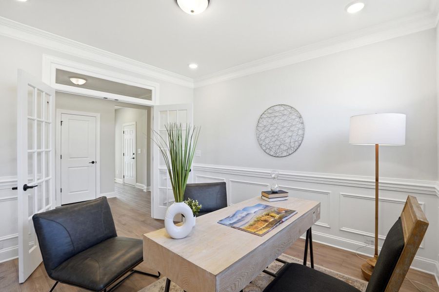Furnished interior view inside a new home in Carrington, Stanley (Image 41).