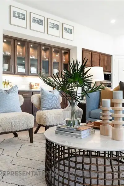 Furnished interior view inside a new home in Devonshire, Forney (Image 5).