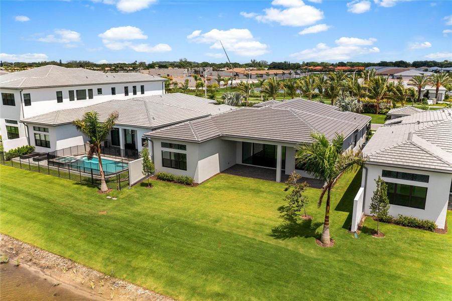 Front exterior of a new home in , Boca Raton, FL, highlighting curb appeal (Image 23). Front exterior of a new home in , Boca Raton, FL, highlighting curb appeal (Image 23).