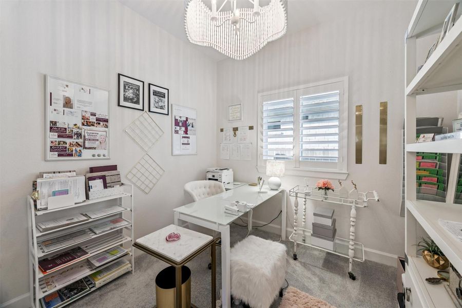 Furnished interior view inside a new home in Pine Trails, Tomball (Image 26). Furnished interior view inside a new home in Pine Trails, Tomball (Image 26).