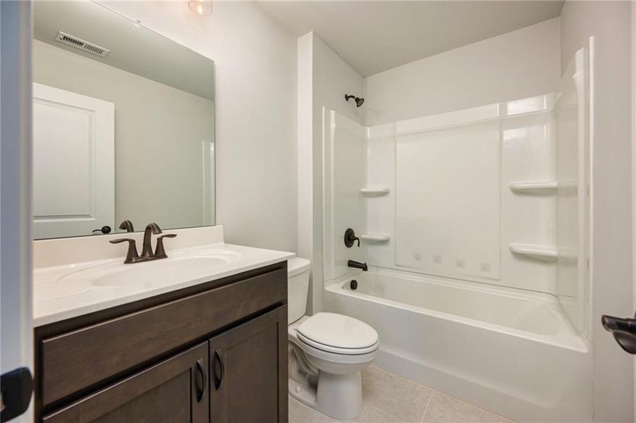 Furnished interior view inside a new home in Sierra Creek, Hoschton (Image 9). Furnished interior view inside a new home in Sierra Creek, Hoschton (Image 9).