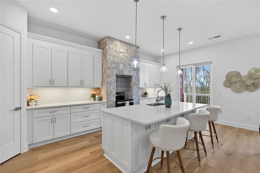 Furnished interior view inside a new home in , Lithia Springs (Image 19).