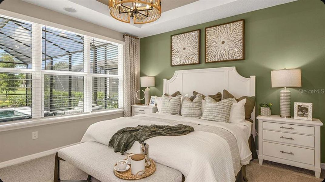 Furnished interior view inside a new home in Indigo Creek, Apollo Beach (Image 4).