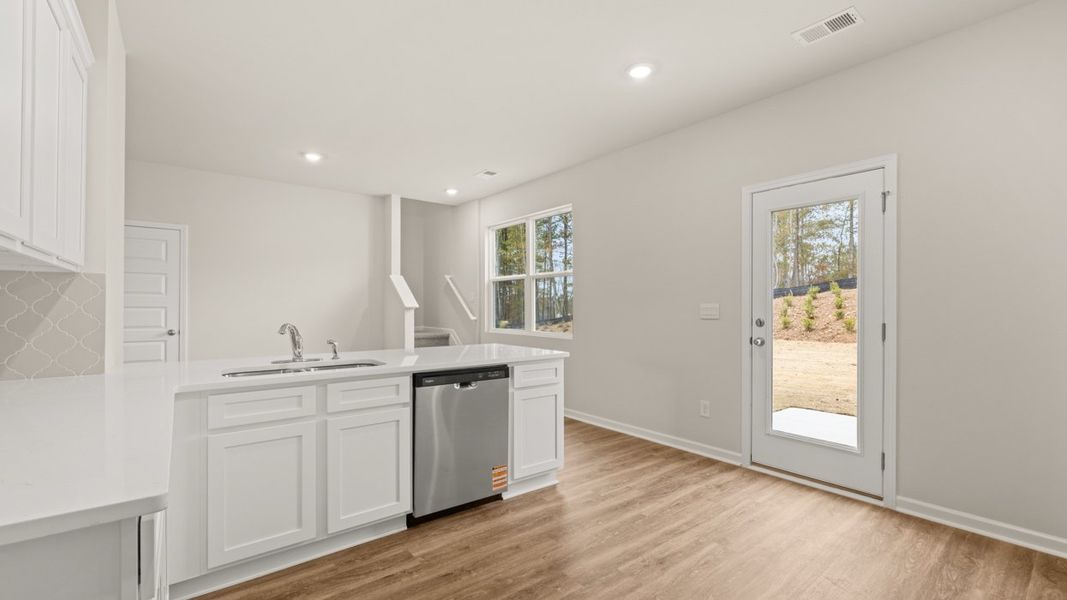 Representative furnished interior of a home built from the Brandon by D.R. Horton in WillowBrook, Winder (Image 9). Representative furnished interior of a home built from the Brandon by D.R. Horton in WillowBrook, Winder (Image 9).