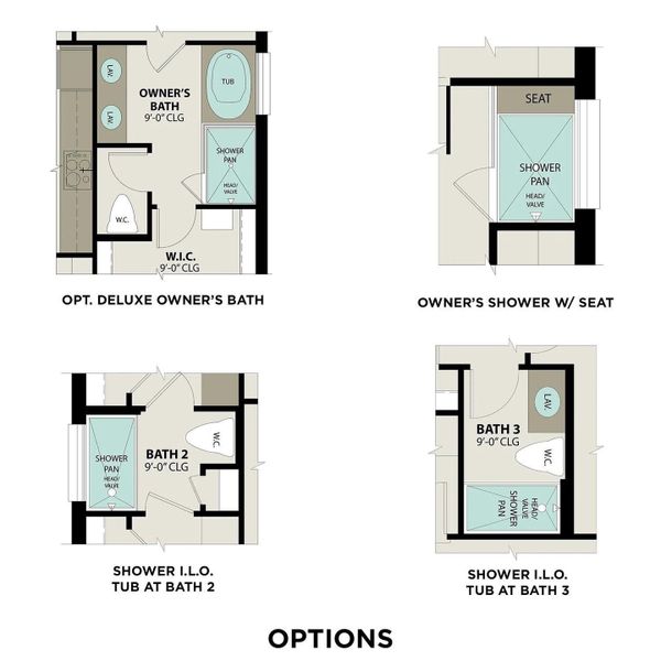 2D floor plan layout of this home in Lago Mar, La Marque, TX (Image 4).