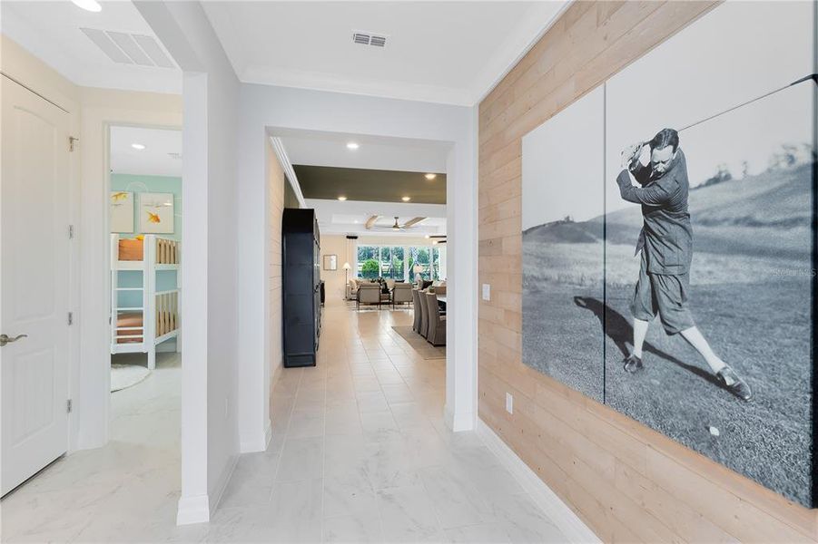Furnished interior view inside a new home in Foothills Preserve, Mount Dora (Image 8).