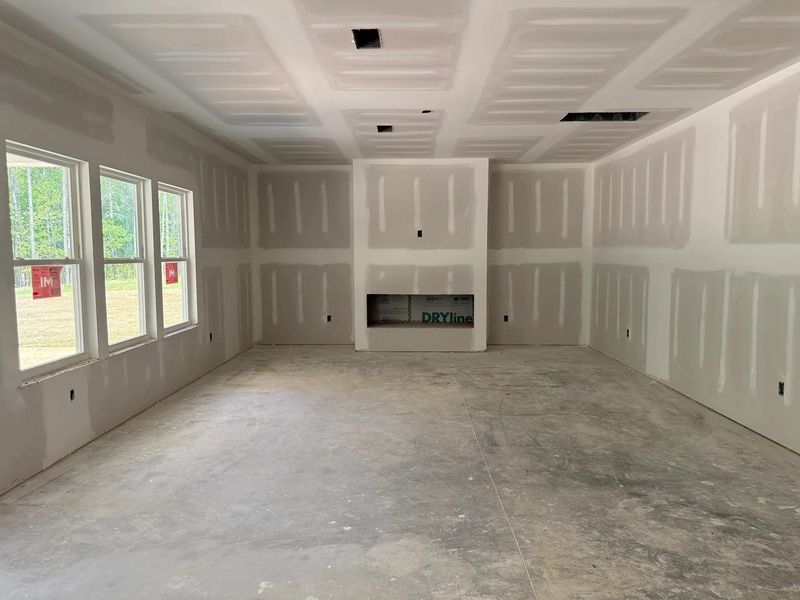 In-progress construction of a new home in The Point, Rolesville, NC (Image 12).