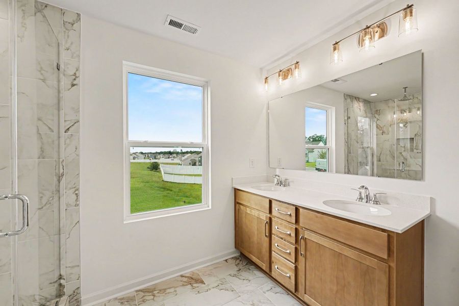 Furnished interior view inside a new home in Benson Village, Benson (Image 11).