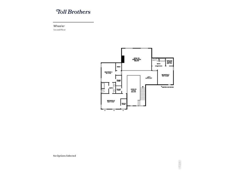 2D floor plan layout of this home in , Timnath, CO (Image 3).