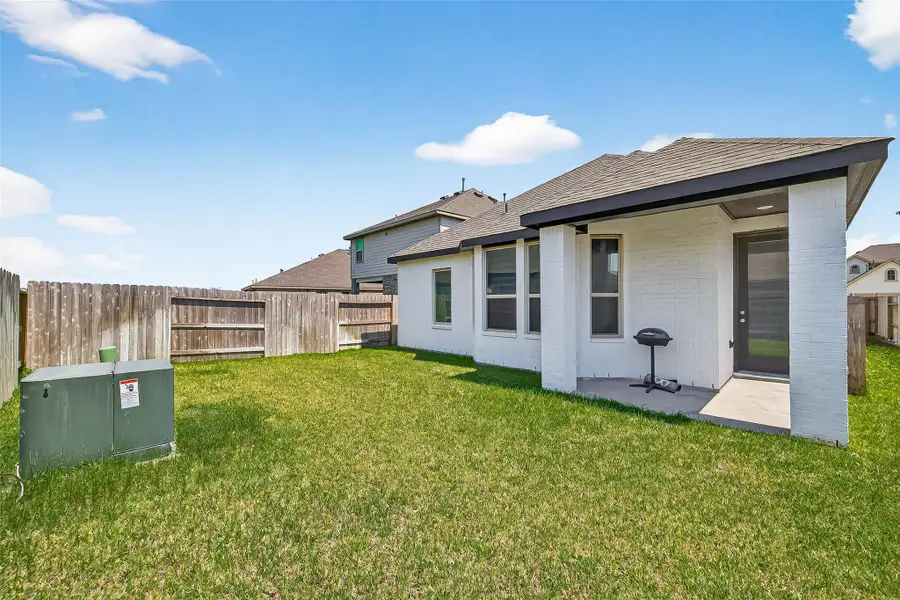 Front exterior of a new home in , Katy, TX, highlighting curb appeal (Image 2). Front exterior of a new home in , Katy, TX, highlighting curb appeal (Image 2).