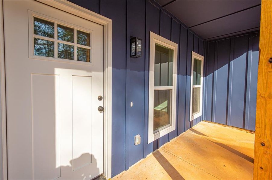 Exterior details and patio area of a home in , Dawsonville (Image 3). Exterior details and patio area of a home in , Dawsonville (Image 3).