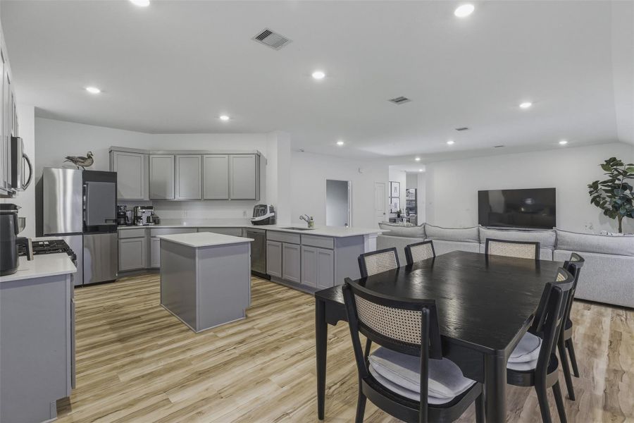 Furnished interior view inside a new home in Samara, League City (Image 32).