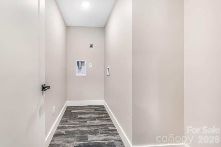 laundry room upstairs