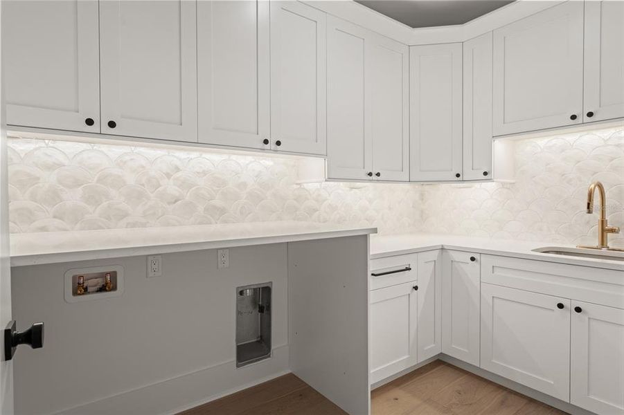 Furnished interior view inside a new home in , Tampa (Image 8). Furnished interior view inside a new home in , Tampa (Image 8).