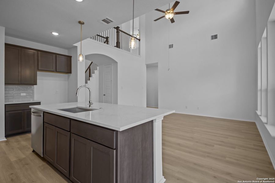 Furnished interior view inside a new home in Foxbrook, Cibolo (Image 10).