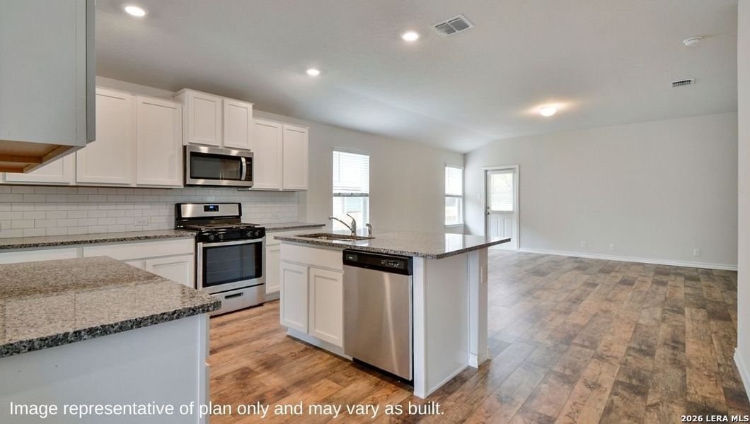 Furnished interior view inside a new home in Riverstone at Westpointe, San Antonio (Image 7).