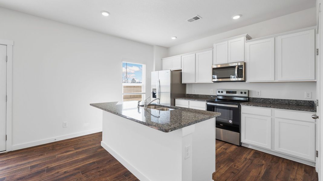Furnished interior view inside a new home in The Cove at Thrasher Landing, Hixson (Image 4).
