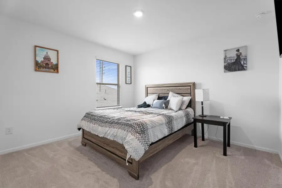 Furnished interior view inside a new home in , Crosby (Image 35).
