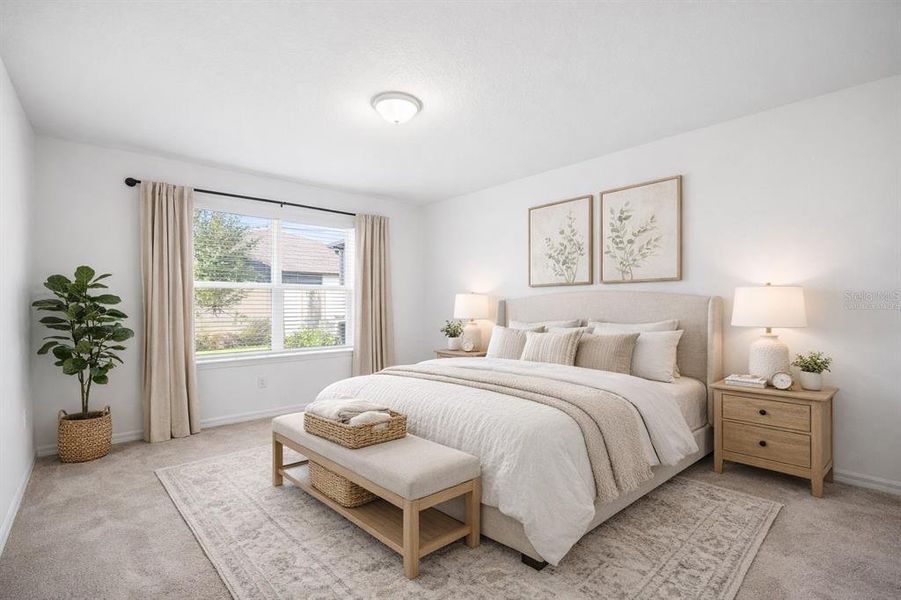 Furnished interior view inside a new home in , Land O' Lakes (Image 11).
