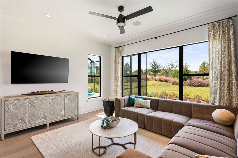 Furnished interior view inside a new home in , Odessa (Image 45).