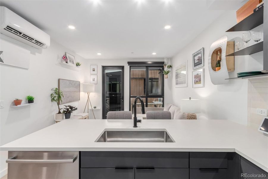 Furnished interior view inside a new home in , Denver (Image 9).