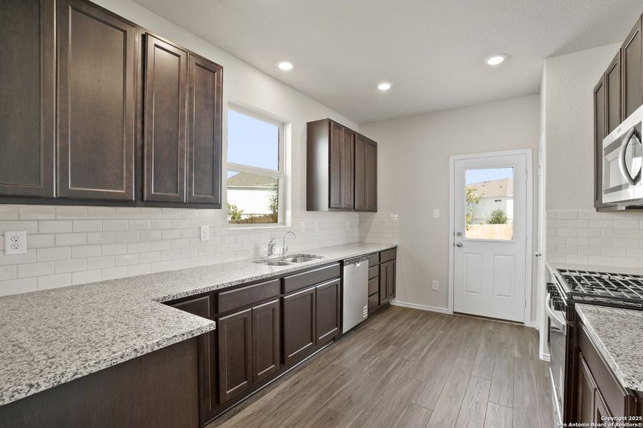Furnished interior view inside a new home in Blue Ridge Ranch, San Antonio (Image 8).