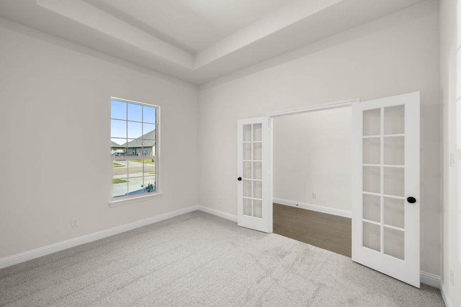 Spacious, unfurnished interior of a new home in Abe’s Landing, Granbury (Image 26). Spacious, unfurnished interior of a new home in Abe’s Landing, Granbury (Image 26).
