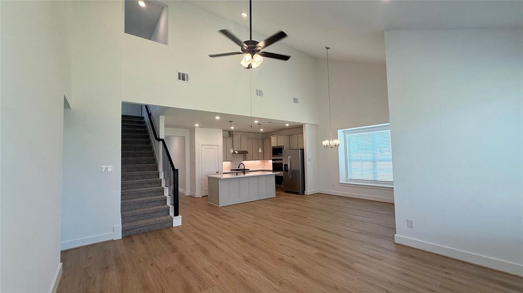 Spacious, unfurnished interior of a new home in , Katy (Image 12). Spacious, unfurnished interior of a new home in , Katy (Image 12).