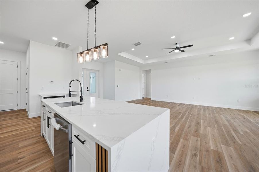 Furnished interior view inside a new home in , Punta Gorda (Image 9).