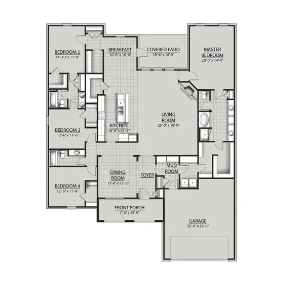 Johnson IV G - Floor Plan - DSLD Homes
