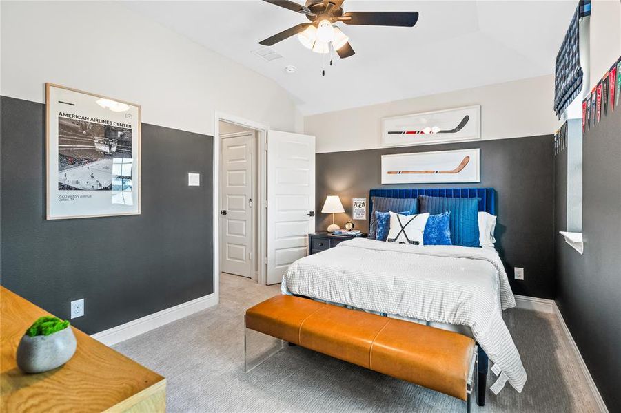 Beazer Homes Stark Farms Cascade Floorplan. This is not a photo of the actual home, but is a photo of the Cascade floorplan.