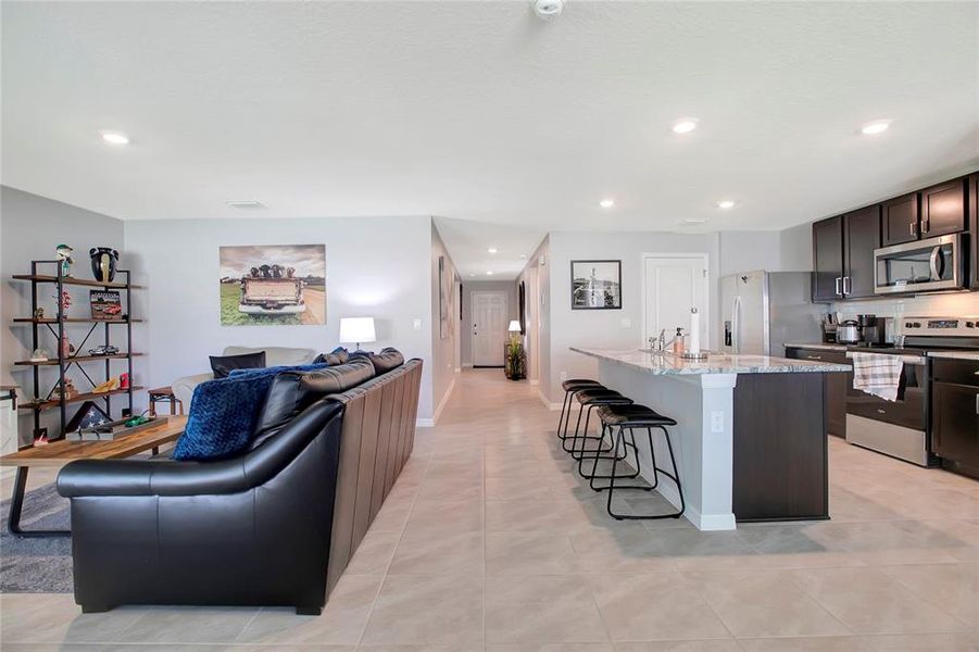 Furnished interior view inside a new home in River Park, Temple Terrace (Image 13).