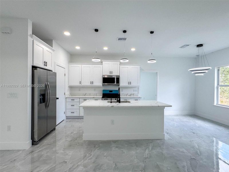 Furnished interior view inside a new home in , Lehigh Acres (Image 4).