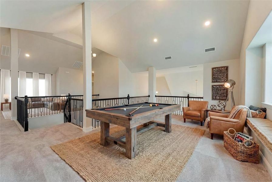 Furnished interior view inside a new home in Monterra, Rockwall (Image 24).