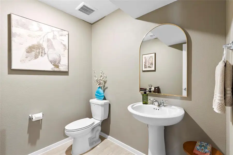 Furnished interior view inside a new home in Spiritas Ranch, Little Elm (Image 9).