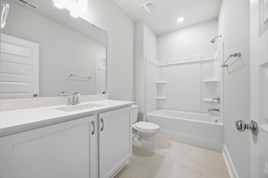 Representative furnished interior of a home built from the Bluebird by Garman Homes in Allen Park, Raleigh (Image 8). Representative furnished interior of a home built from the Bluebird by Garman Homes in Allen Park, Raleigh (Image 8).